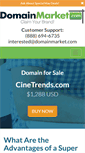Mobile Screenshot of cinetrends.com